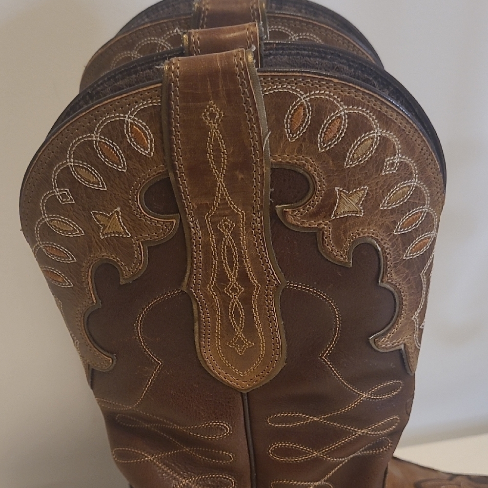 Ariat Brown Western Ankle Boots - Picture 13 of 16